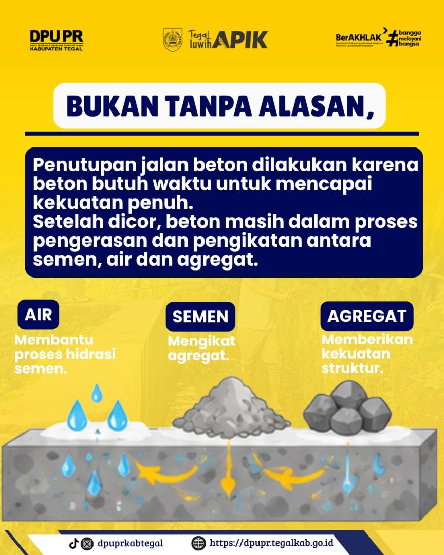 Jalan Sudah Dibeton, Kok Masih Ditutup? - Foto 3