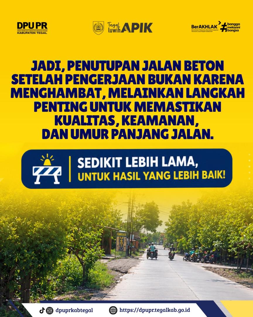 Jalan Sudah Dibeton, Kok Masih Ditutup? - Foto 7