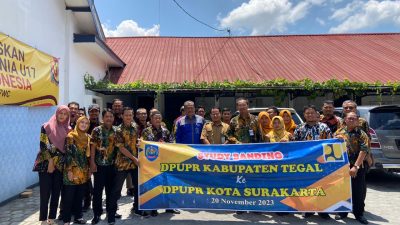 Study Banding DPUPR Kabupaten Tegal ke DPUPR Kota Surakarta